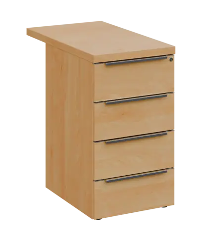 SIKC - 81 kontejner přístavný, 4-zásuvkový, deska 36 mm, centrální zámek, javor horský